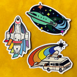 Big Gay Ships Vinyl Stickers