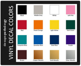 LIVE FREE OR DON'T Vinyl Decals