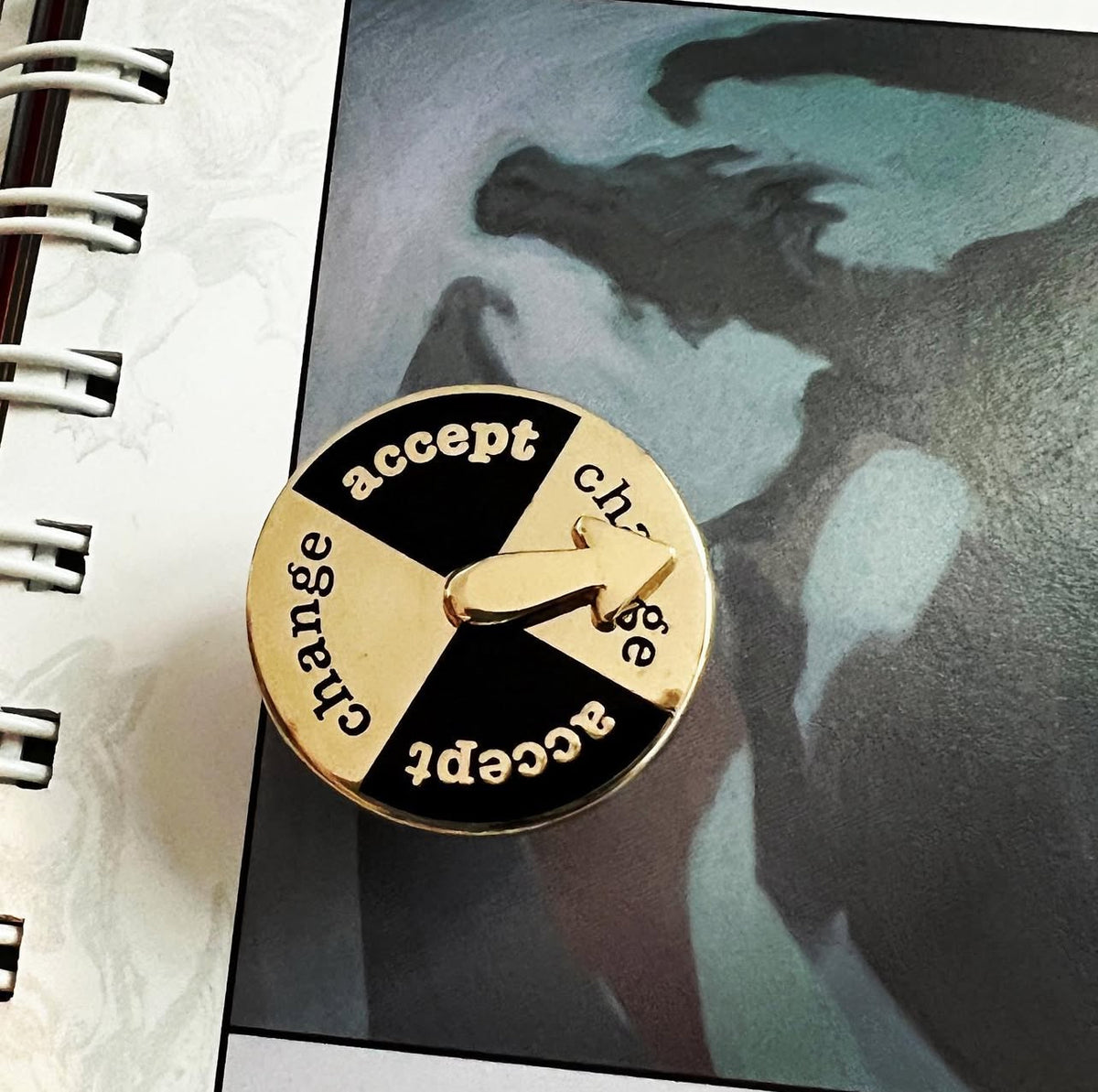 Accept/Change Spinning Pin – Designpathology