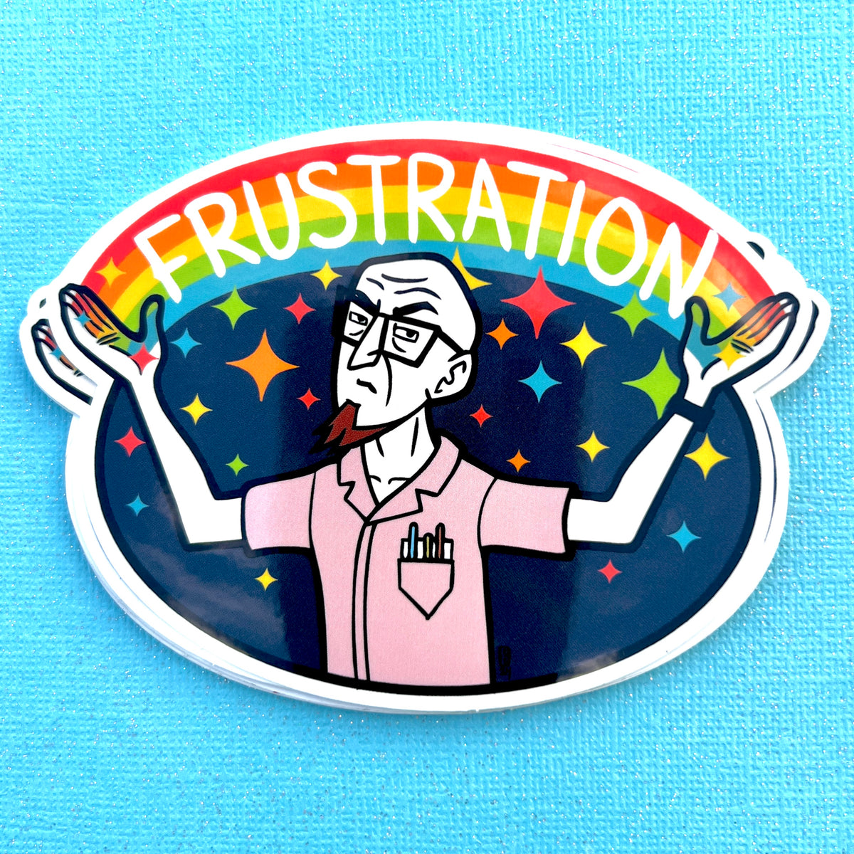 fRustration Vinyl Sticker – Designpathology