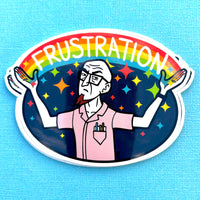 fRustration Vinyl Sticker