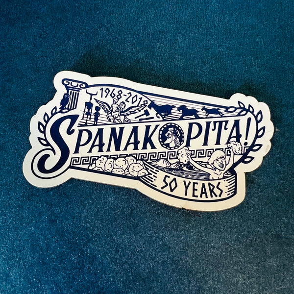 SPANAKOPITA! Vinyl Magnets