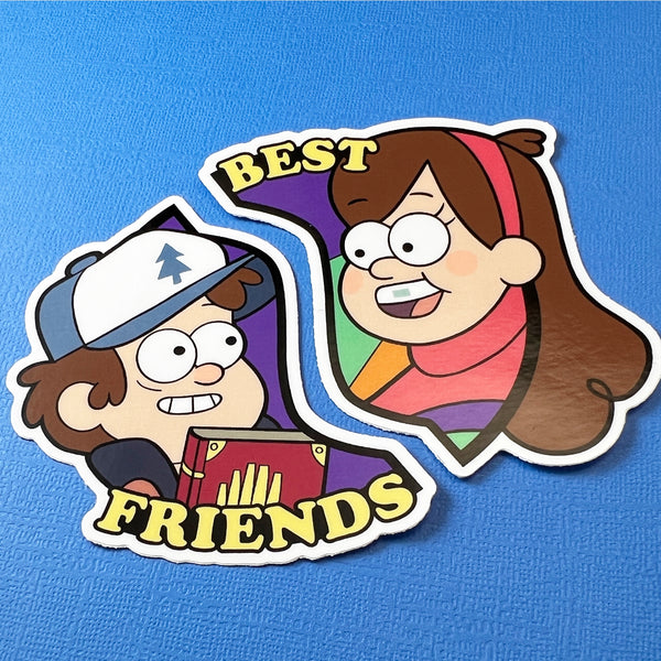 Mystery Twins PinPals Stickers