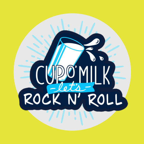 Milk n’ Rock Vinyl Stickers