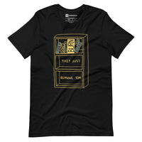 Empty Bookshelf Unisex t-shirt