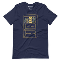 Empty Bookshelf Unisex t-shirt