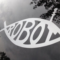 Robot Fish Vinyl Decal