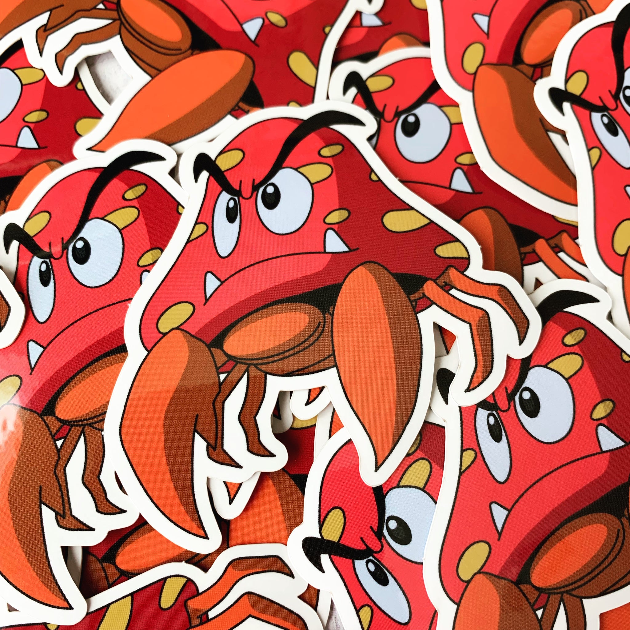 Gooba Sticker Goomba Parasect Vinyl Sticker – Designpathology