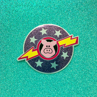 Space Pigs Vinyl Stickers