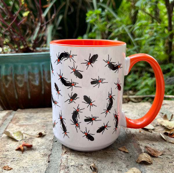 Lovebugs 15oz Ceramic Coffee Mug