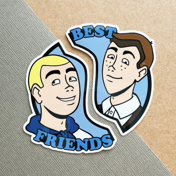 Brothers PinPals Sticker Set (Adventure Siblings)