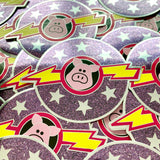 Space Pigs Vinyl Stickers
