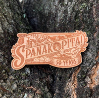 SPANAKOPITA! Wooden Pins