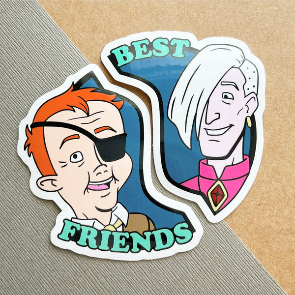 Science Buddies PinPals Sticker Set (Adventure Siblings)